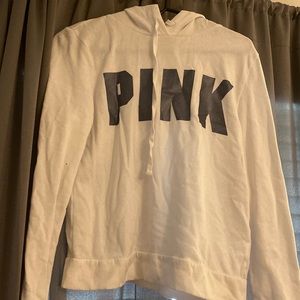 semi cropped vs pink hoodie
